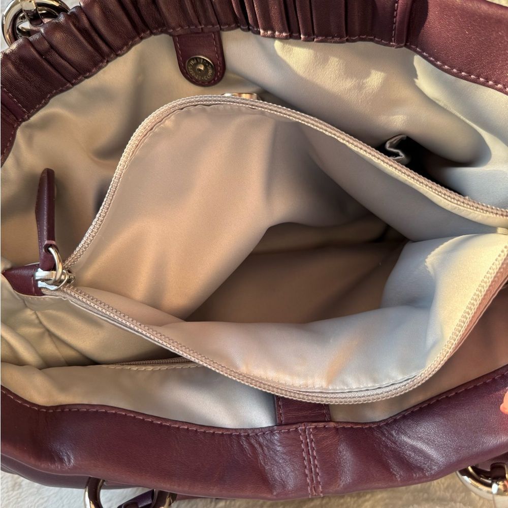 Coach Ashley Leather Satchel - Picture 10 of 12